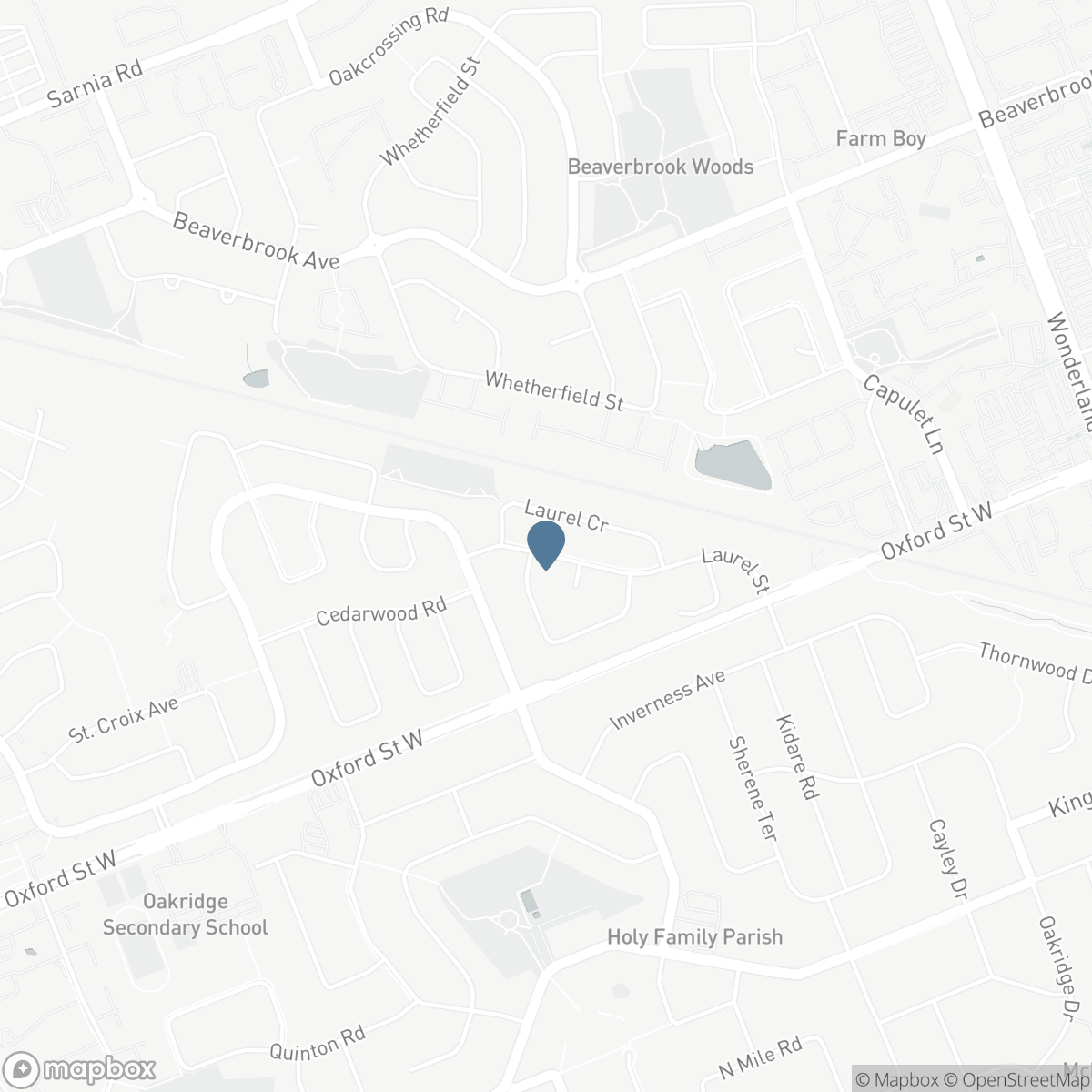 122 LAUREL STREET, London, Ontario N6H 4X1